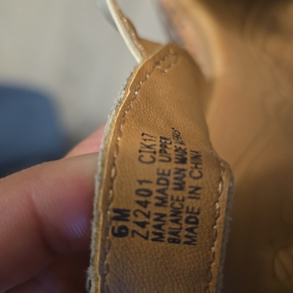 Born Concept White Sandals size 6M - Picture 8 of 10